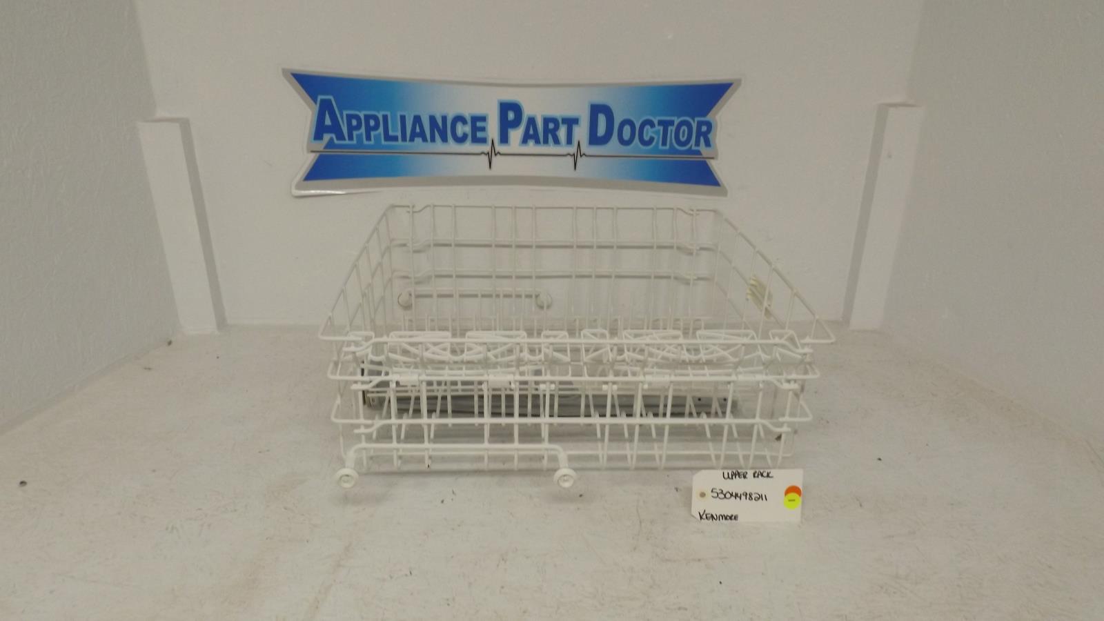 KENMORE DISHWASHER 5304498211 UPPER RACK (USED) KENMORE DISHWASHER 5304498211 UPPER RACK (USED)